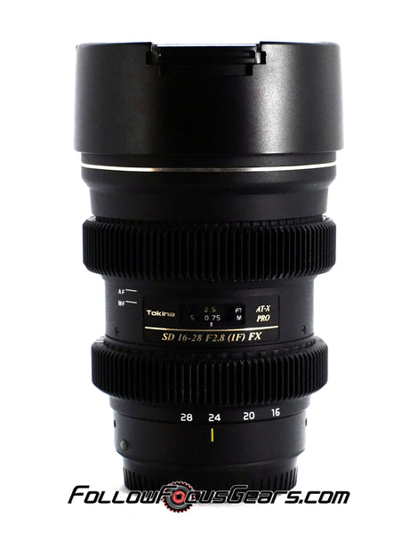 Seamless Follow Focus Gear for Tokina AT-X Pro 16-28mm f2.8 IF FX Lens
