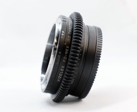 Seamless™ Follow Focus Gear for <b>VIZELEX FD-NEX THROTTLE</b>