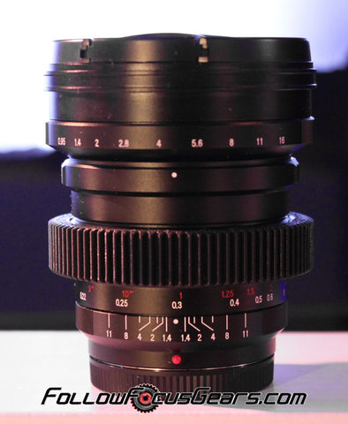 Seamless Follow Focus Gear for Voigtlander 10.5mm f0.95 Nokton ASPH Lens
