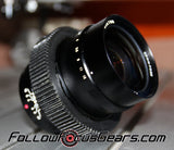Seamless Follow Focus Gear for Voigtlander 25mm f0.95 Nokton Lens