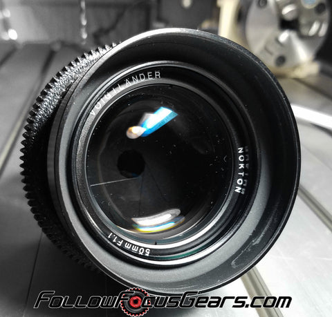 Seamless™ Follow Focus Gear for <b>Voigtlander 50mm f1.1 Nokton</b> Lens