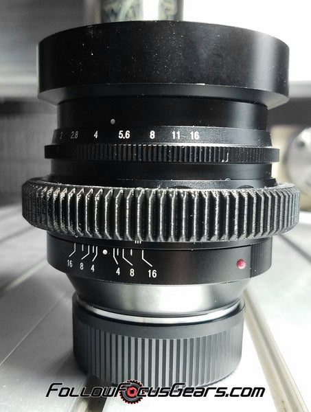 Seamless Follow Focus Gear for Voigtlander 50mm f1.1 Lens