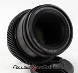 Seamless Follow Focus Gear for Voigtlander 65mm f2 Macro APO Lanthar Lens