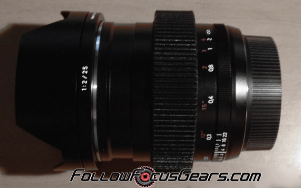 Seamless Follow Focus Gear for Zeiss 25mm f2 Distagon ZE Lens