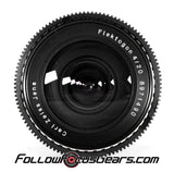 Seamless Follow Focus Gear for Carl Zeiss Jena 20mm f4 Flektogon Zebra Lens