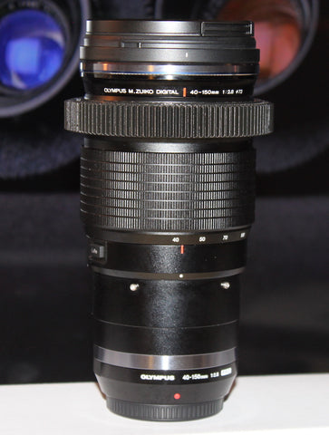Seamless Follow Focus Gear for Olympus M. Zuiko 40-150mm f2.8 Pro Lens