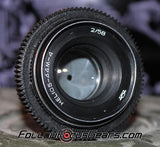 Seamless Follow Focus Gear for Helios 58mm f2 44M-4 Lens