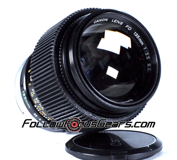 Seamless Follow Focus Gear for Canon FD 135mm f2.5 S.C.